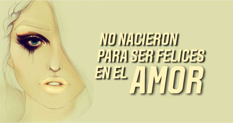 no son felices